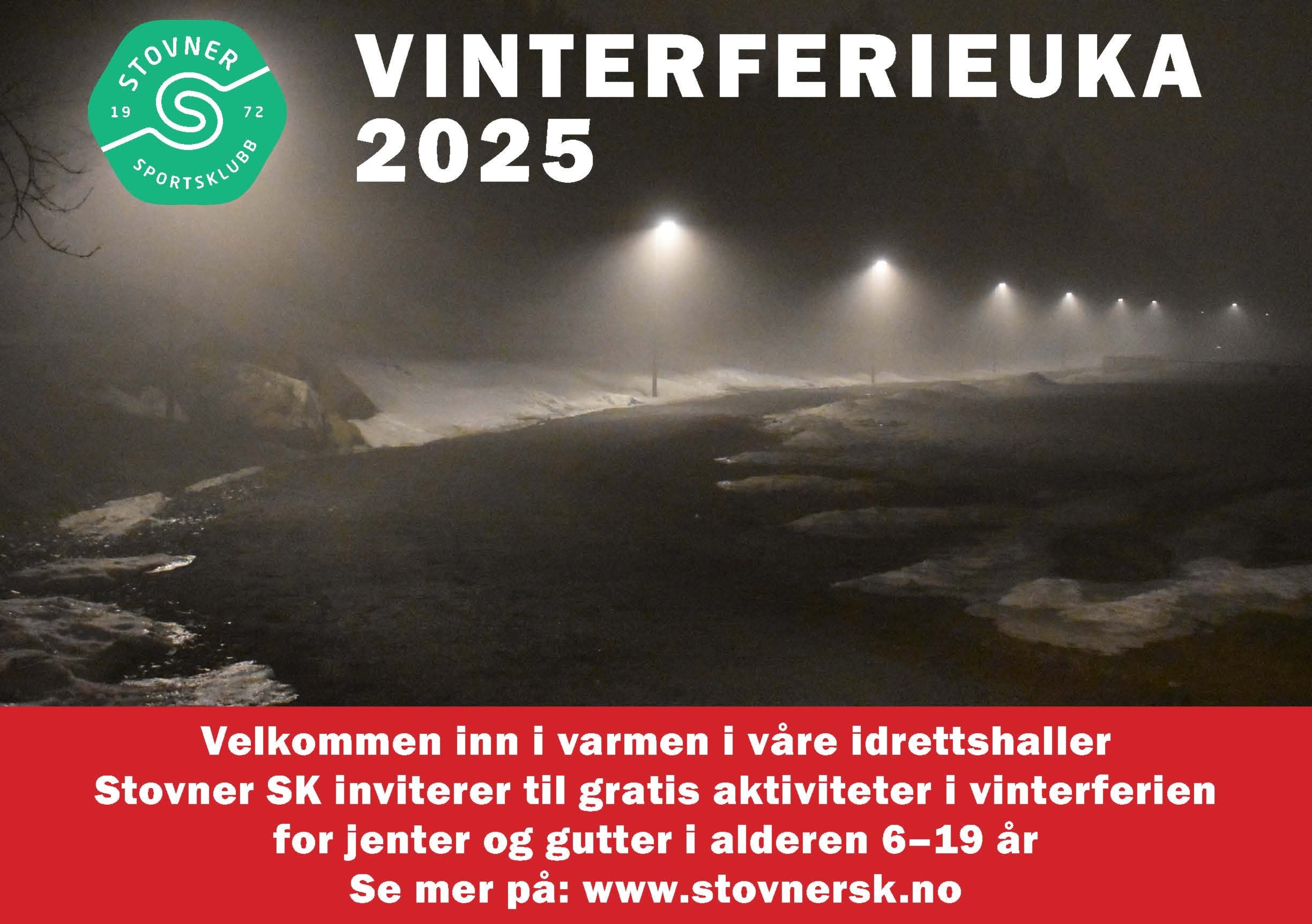 Stovner SK inviterer til gratis aktiviteter i vinterferieuka